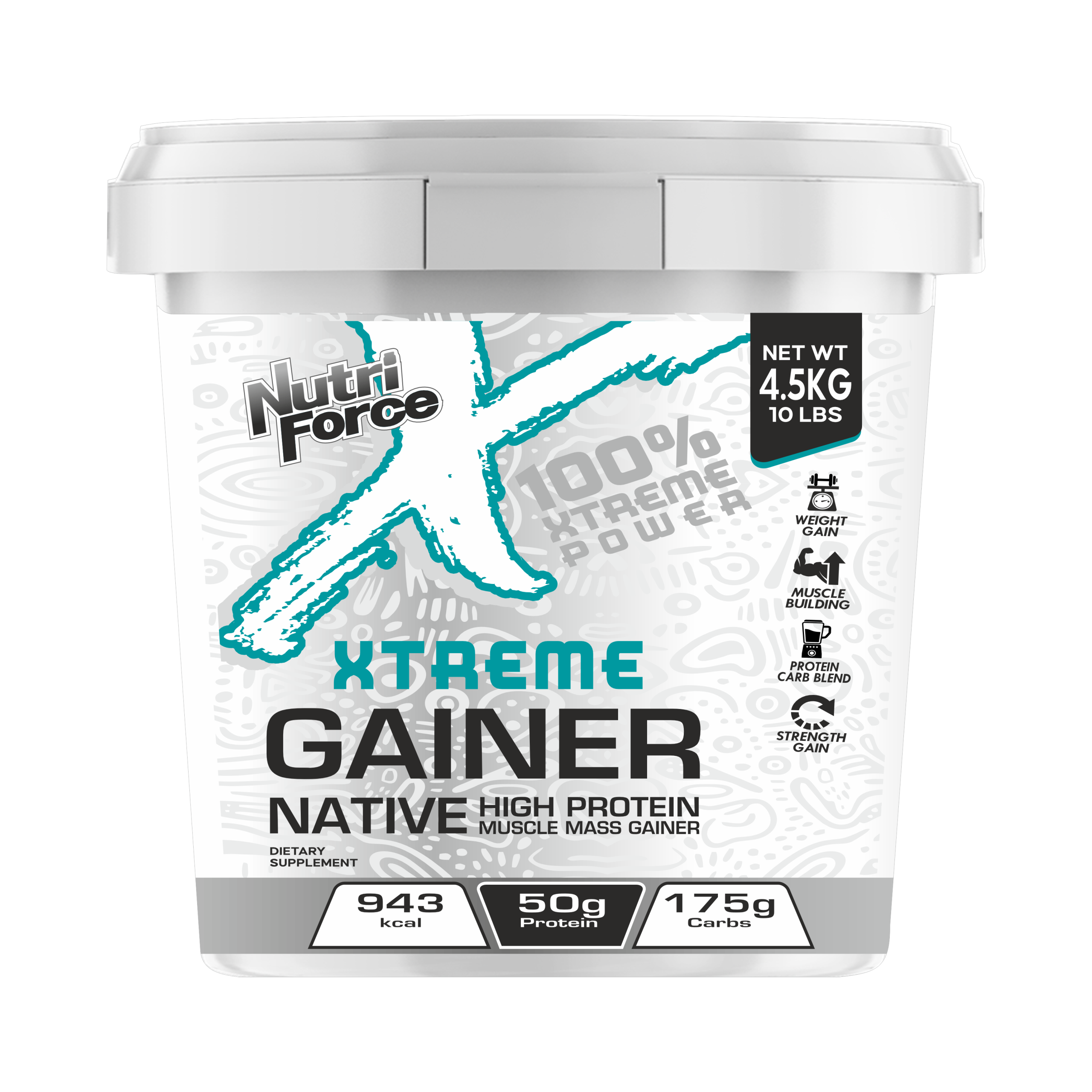 Nutri force gainer 4.5 kg