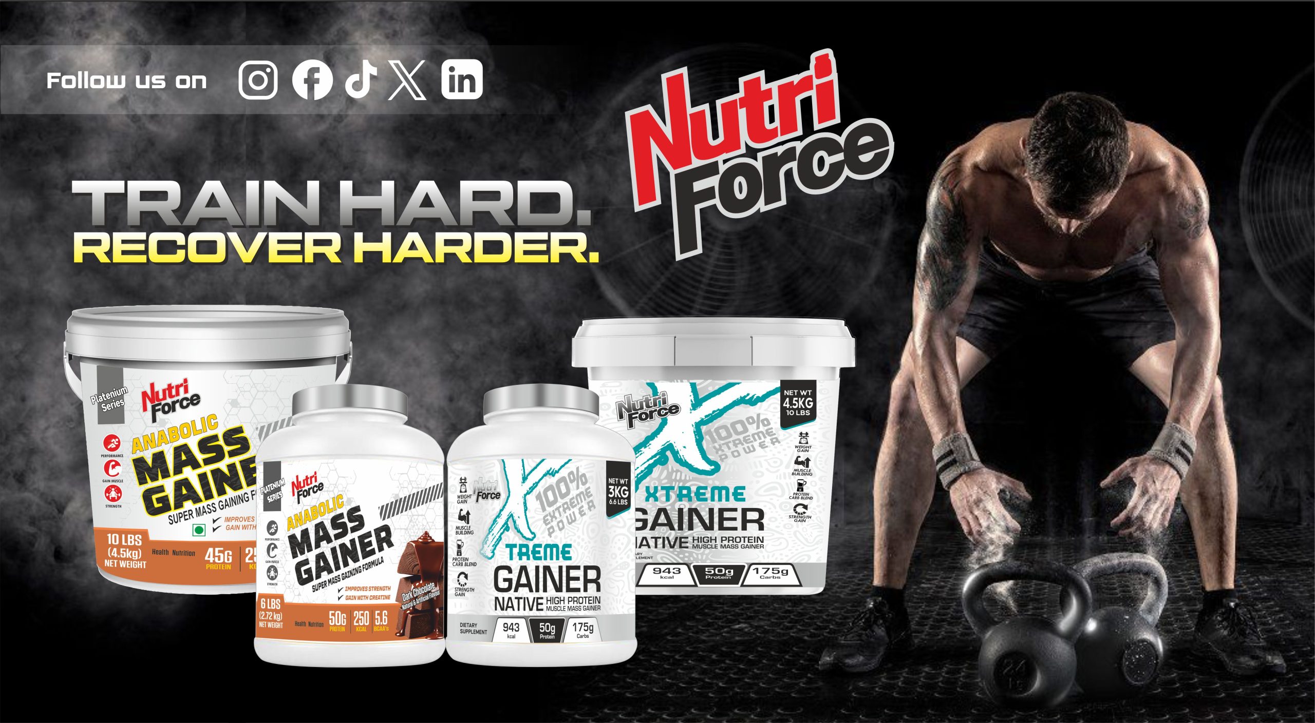 Nutri force gainer Poss Mix